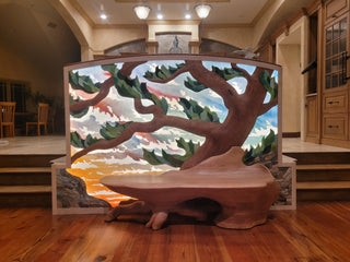 Driftwood Bench