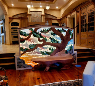 Driftwood Bench