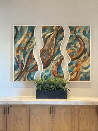 Looking Into The Deep Triptych