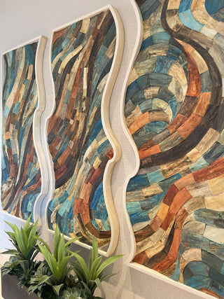 Looking Into The Deep Triptych