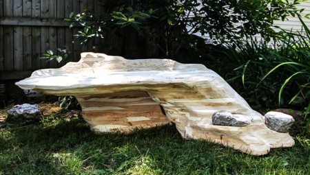 Driftwood Bench